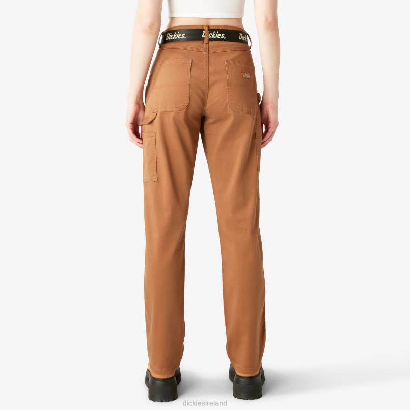 Dickies Women High Waisted Carpenter Pants Regular N80J1718 Apparel