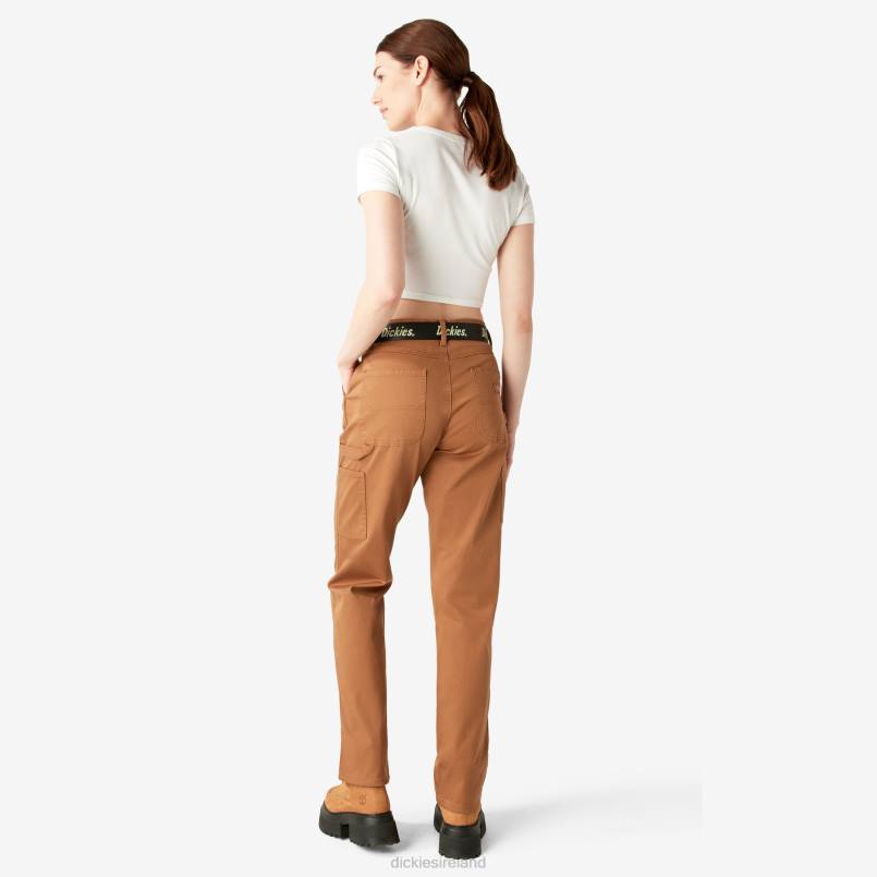 Dickies Women High Waisted Carpenter Pants Regular N80J1718 Apparel