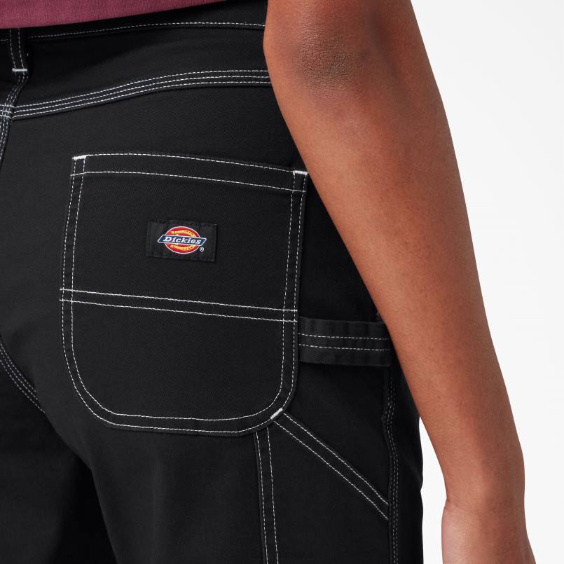 Dickies Women High Waisted Carpenter Pants Regular N80J1719 Apparel