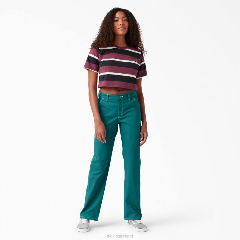 Dickies Women High Waisted Carpenter Pants Regular N80J1721 Apparel