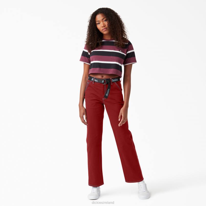 Dickies Women High Waisted Carpenter Pants Regular N80J1723 Apparel