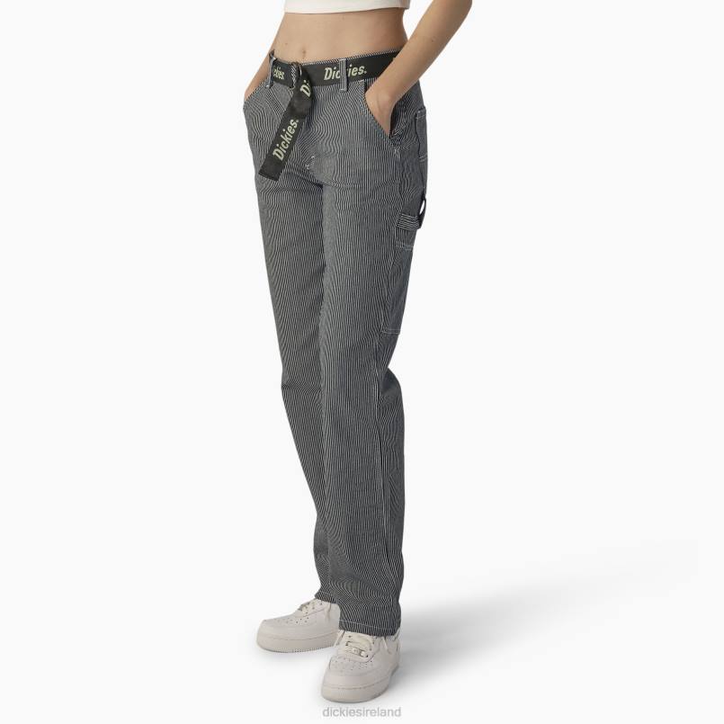 Dickies Women High Waisted Carpenter Pants Regular N80J1724 Apparel