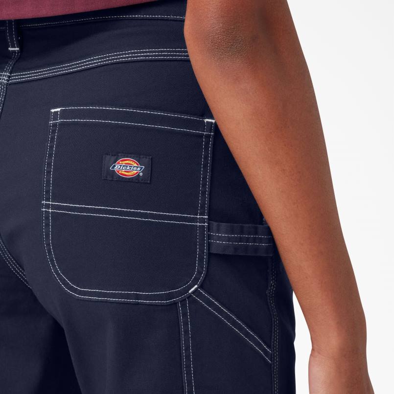 Dickies Women High Waisted Carpenter Pants Regular N80J1725 Apparel