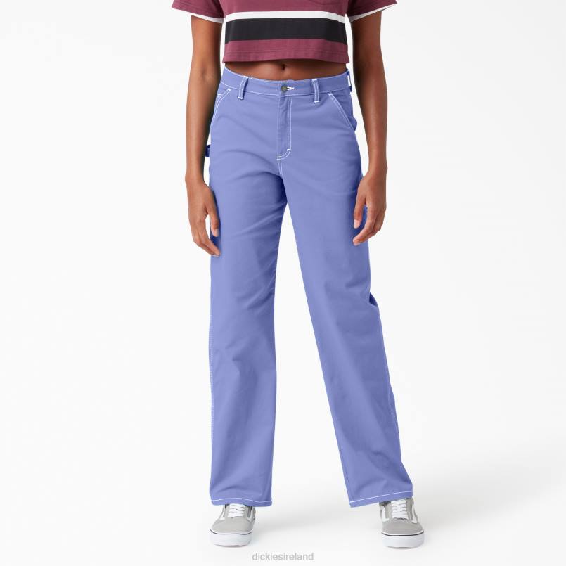 Dickies Women High Waisted Carpenter Pants Regular N80J1726 Apparel