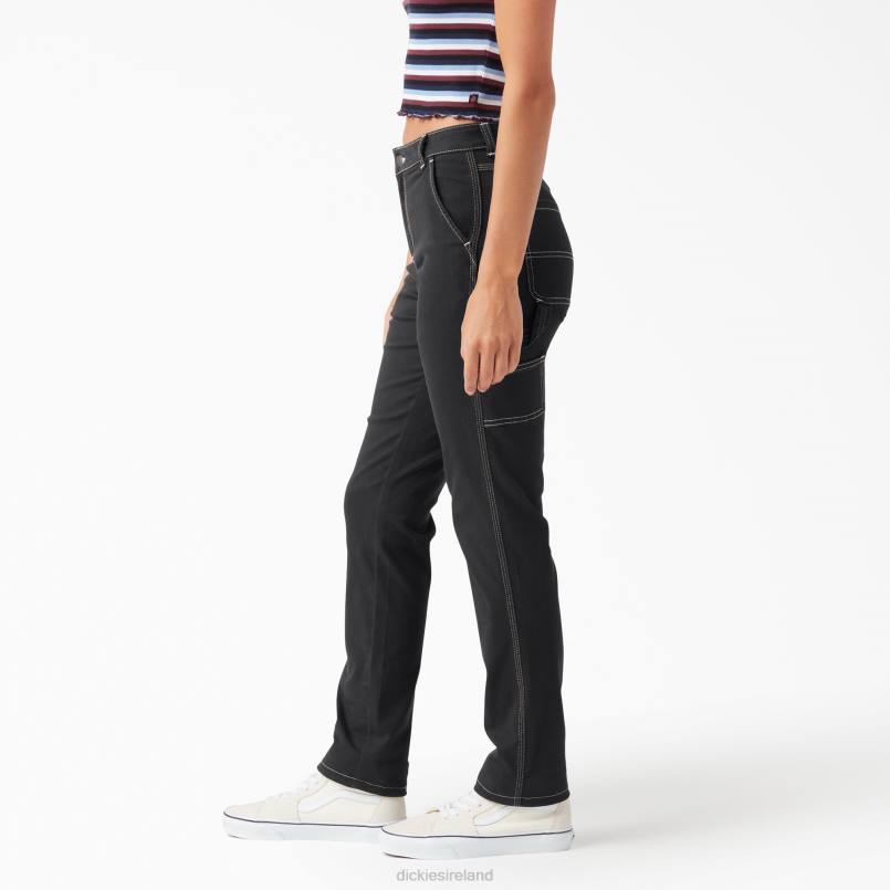 Dickies Women Roll Hem Carpenter Pants Regular N80J1786 Apparel
