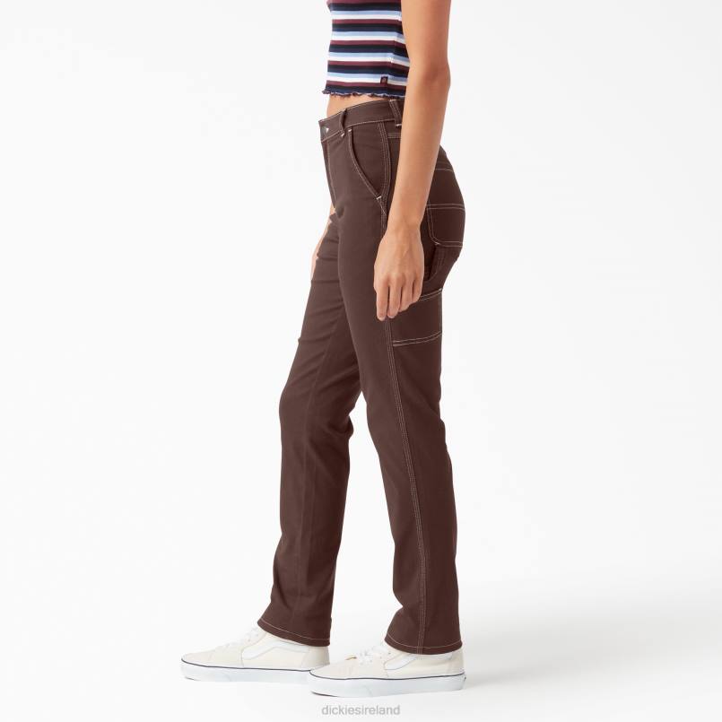 Dickies Women Roll Hem Carpenter Pants Regular N80J1787 Apparel