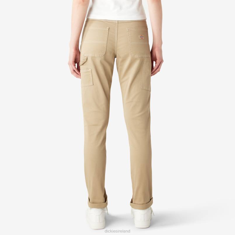 Dickies Women Roll Hem Carpenter Pants Regular N80J1788 Apparel