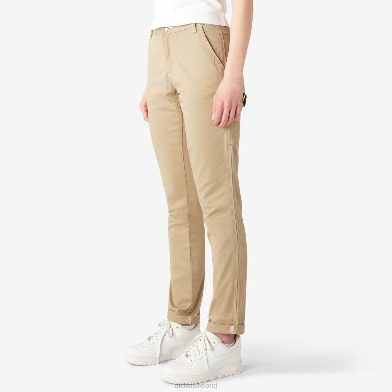 Dickies Women Roll Hem Carpenter Pants Regular N80J1788 Apparel