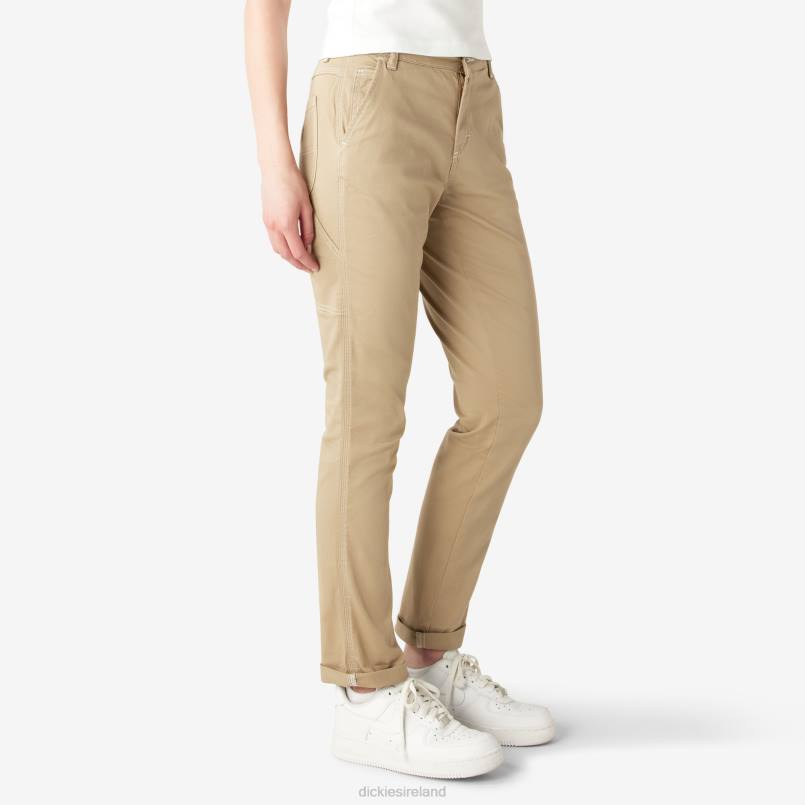 Dickies Women Roll Hem Carpenter Pants Regular N80J1788 Apparel