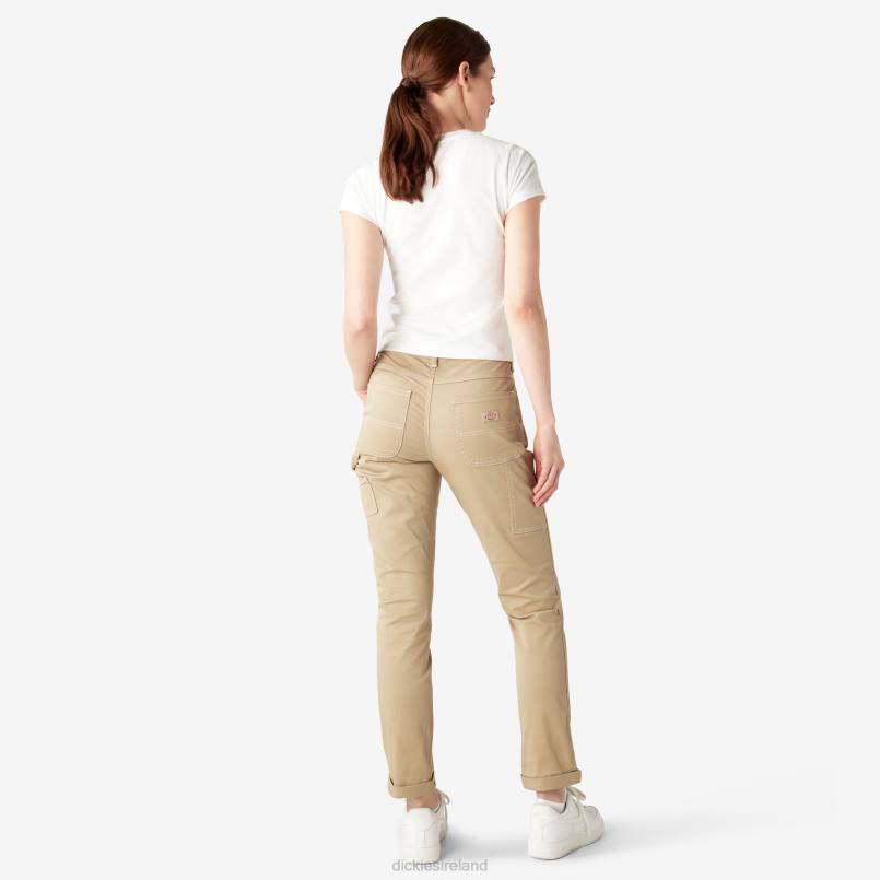 Dickies Women Roll Hem Carpenter Pants Regular N80J1788 Apparel