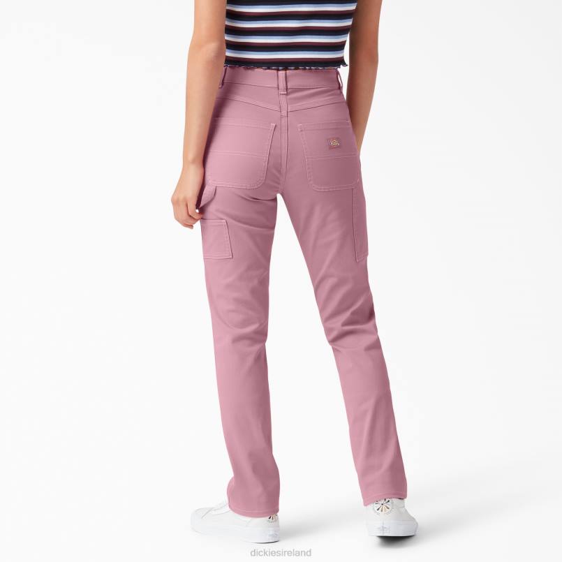 Dickies Women Roll Hem Carpenter Pants Regular N80J1789 Apparel