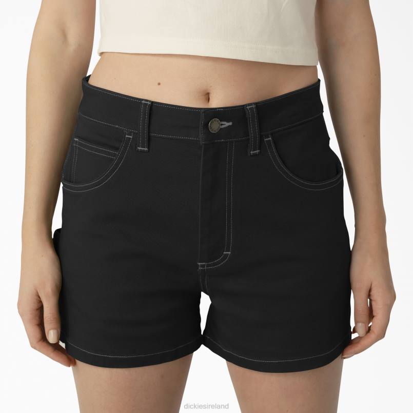 Dickies Women High Waisted Carpenter Shorts 3