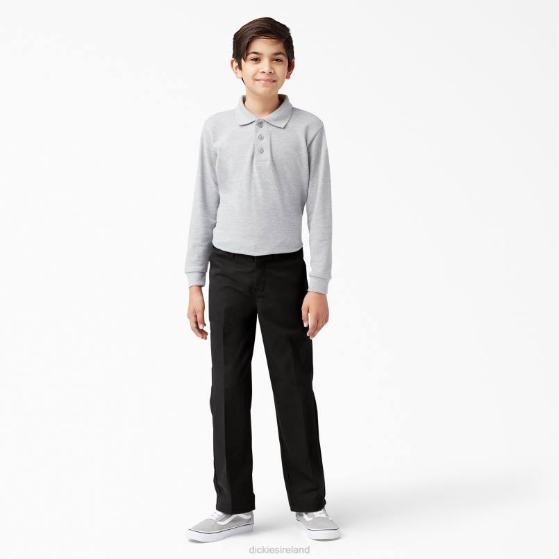 Dickies Kids Classic Fit Pants Black (BK) N80J2655 Apparel
