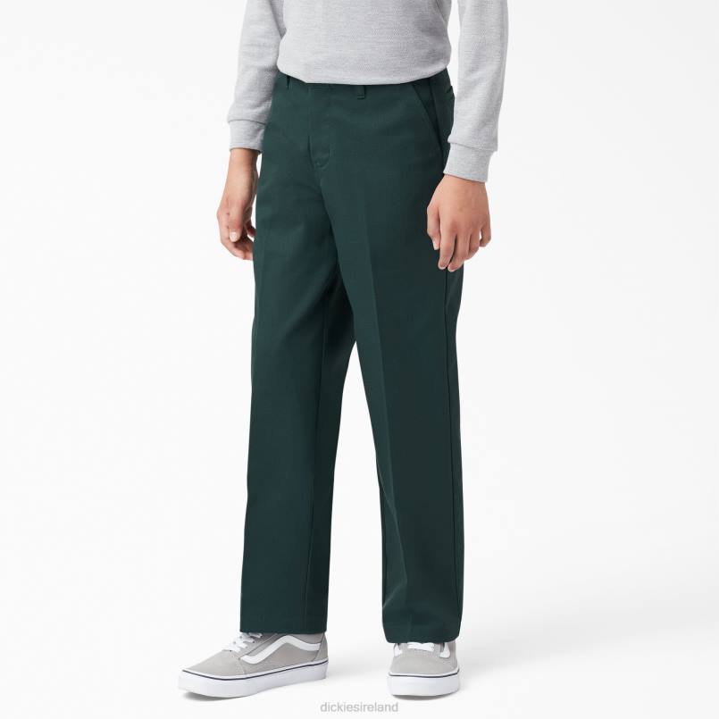 Dickies Kids Classic Fit Pants Hunter Green (GH) N80J2659 Apparel