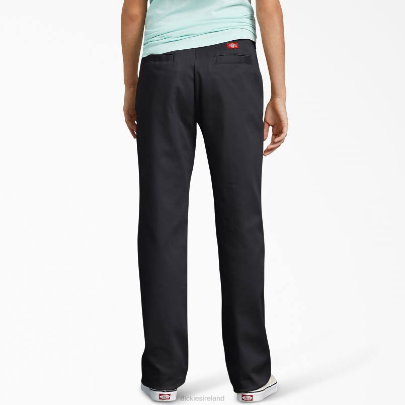 Dickies Kids Slim Fit Pants Black (BK) N80J2706 Apparel