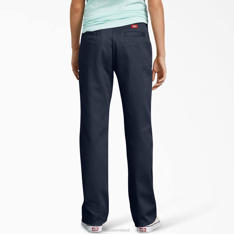 Dickies Kids Slim Fit Pants Dark Navy (DN) N80J2707 Apparel