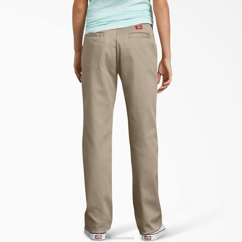 Dickies Kids Slim Fit Pants Desert Sand (DS) N80J2708 Apparel