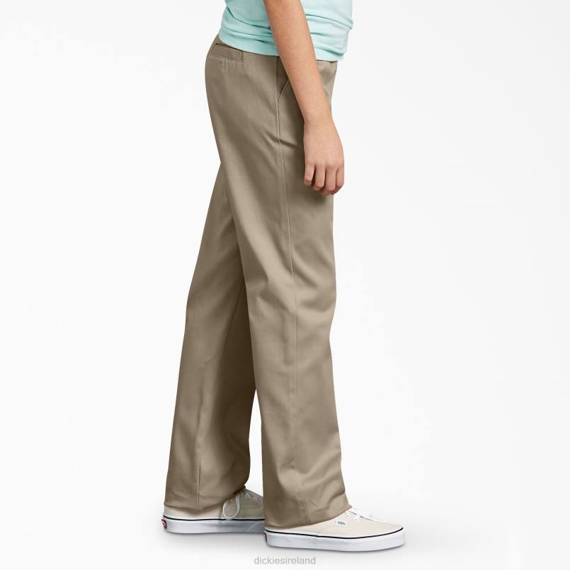 Dickies Kids Slim Fit Pants Desert Sand (DS) N80J2708 Apparel