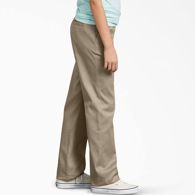 Dickies Kids Slim Fit Pants Desert Sand (DS) N80J2708 Apparel