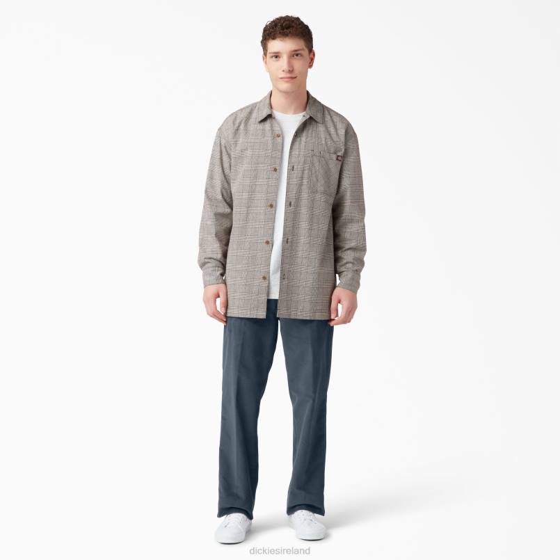 Dickies Men Flat Front Corduroy Pants Airforce Blue (AF) N80J256 Apparel