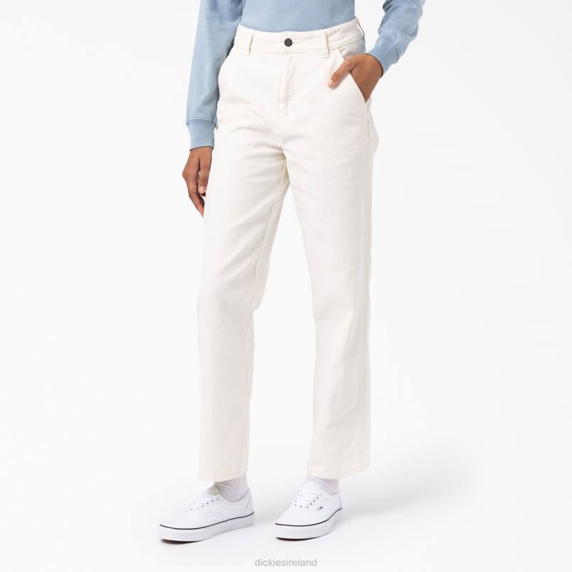 Dickies Women Duck Canvas Pants Regular N80J1767 Apparel