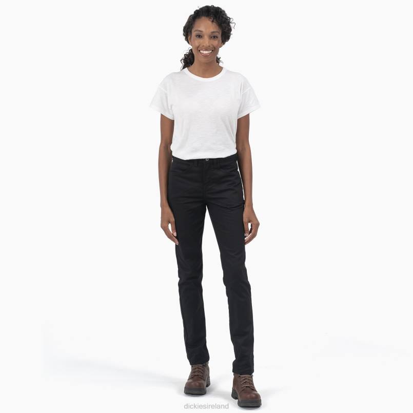 Dickies Women High Rise Skinny Twill Pants Regular N80J1849 Apparel