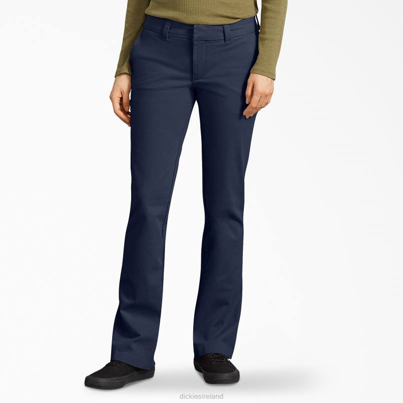 Dickies Women Perfect Shape Bootcut Pants Regular N80J1798 Apparel