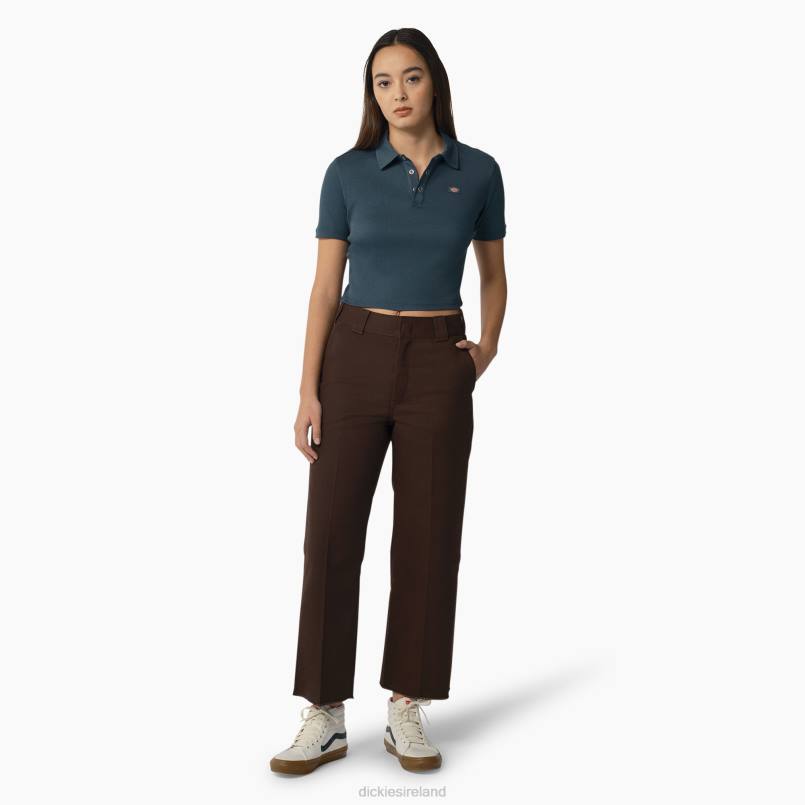 Dickies Women Twill Cropped Pants Regular N80J1781 Apparel