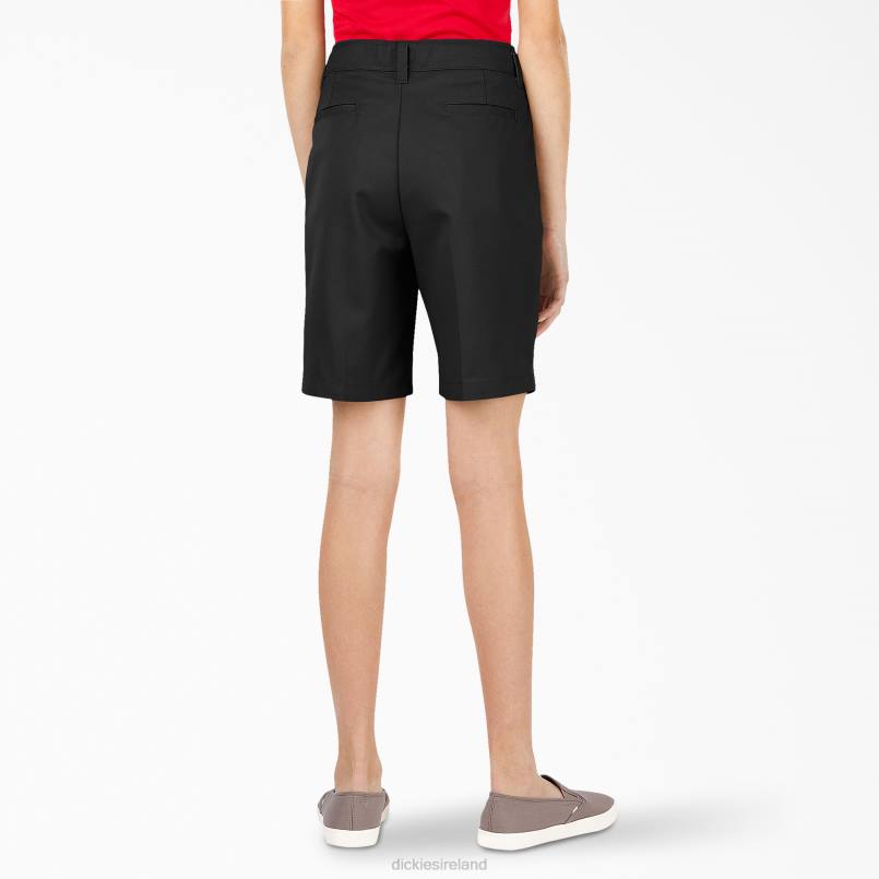 Dickies Kids Slim Fit Shorts Black (BK) N80J2711 Apparel