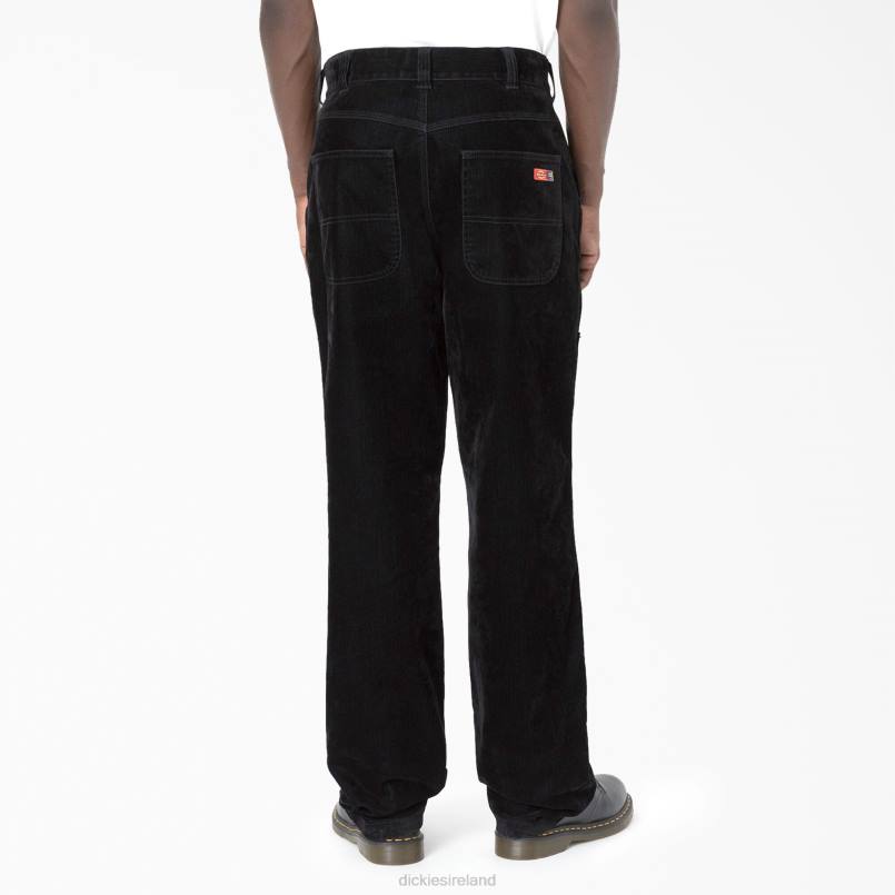 Dickies Men Opening Ceremony Flock Double Knee Utility Jeans Black (BKX) N80J283 Apparel