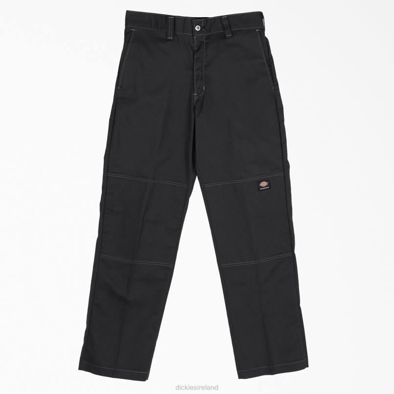 Dickies Men Skateboarding Double Knee Pants Black (BK) N80J161 Apparel