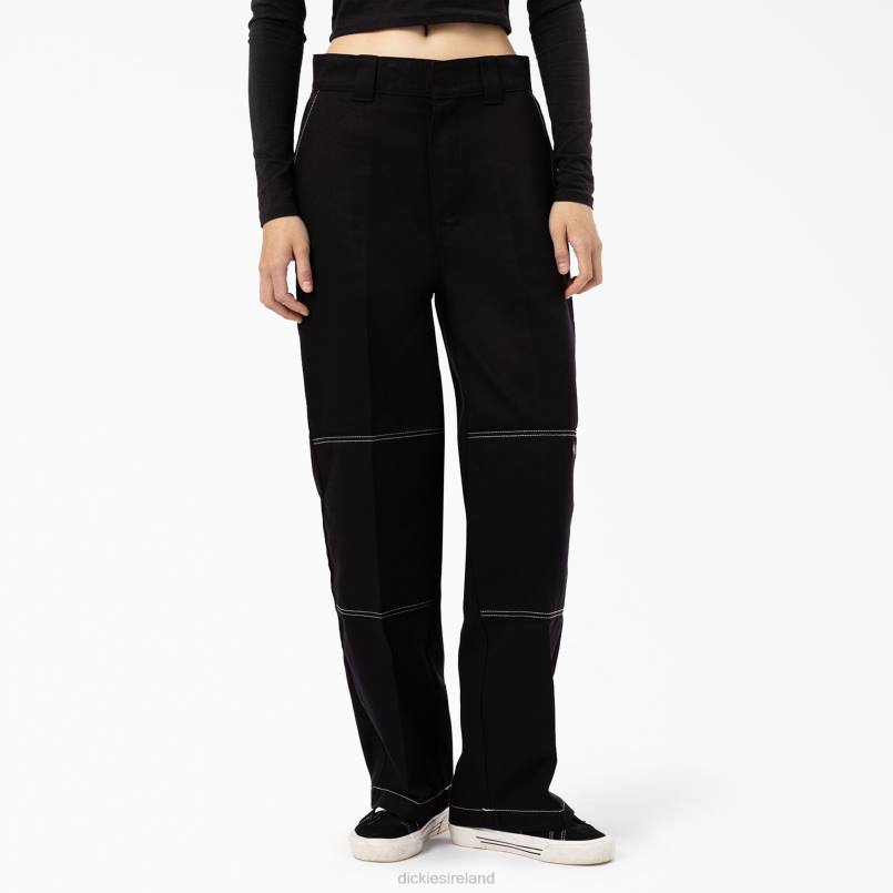 Dickies Women Relaxed Fit Double Knee Pants Regular N80J1852 Apparel