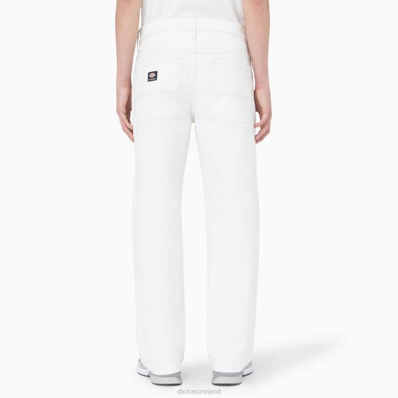 Dickies Men Skateboarding Wingville Loose Fit Jeans Natural Beige (NT) N80J273 Apparel