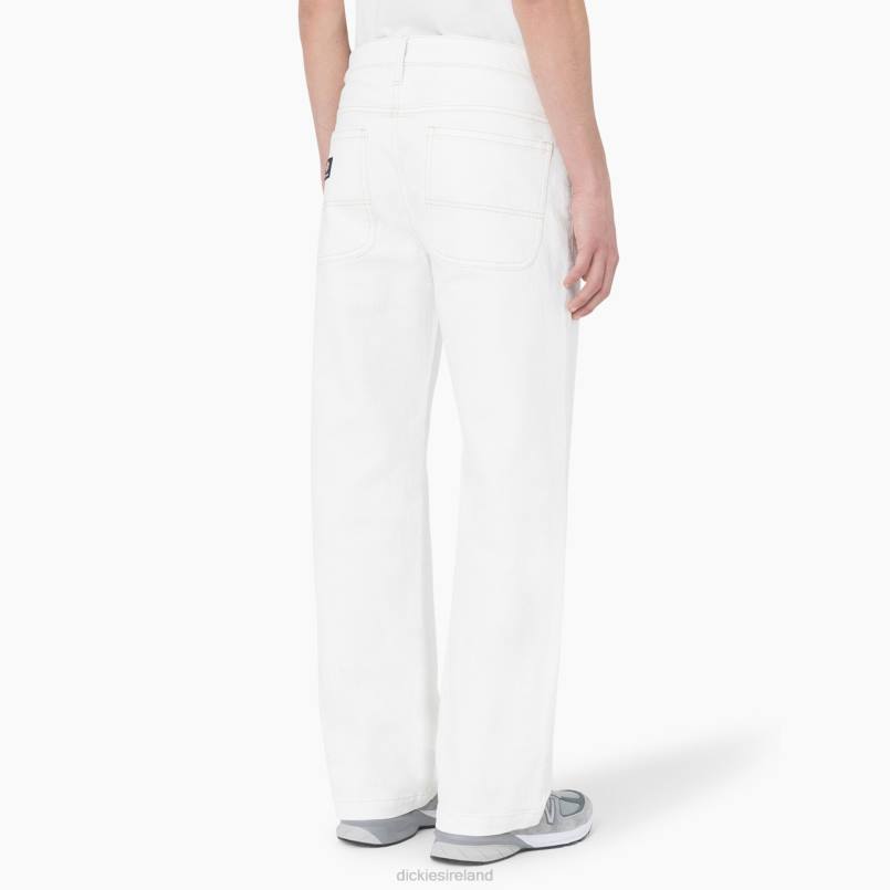 Dickies Men Skateboarding Wingville Loose Fit Jeans Natural Beige (NT) N80J273 Apparel