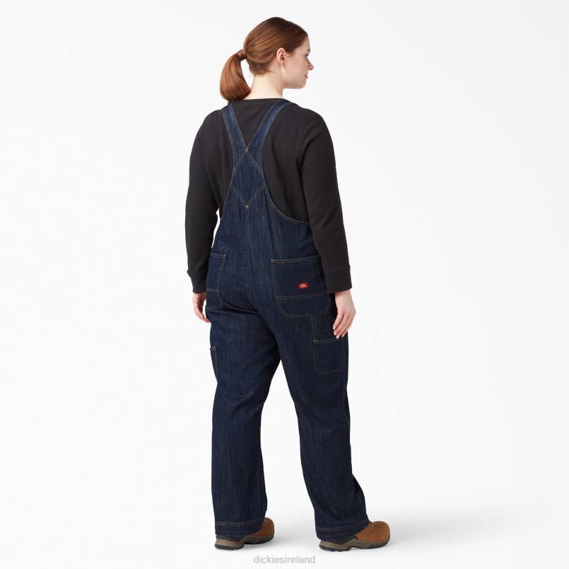 Dickies Women Plus Relaxed Fit Bib Overalls Regular N80J1563 Apparel