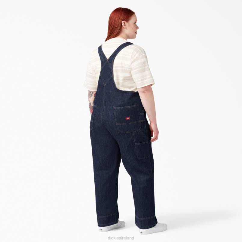 Dickies Women Plus Relaxed Fit Bib Overalls Regular N80J1563 Apparel