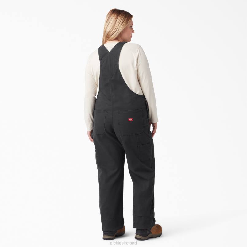Dickies Women Plus Relaxed Fit Bib Overalls Regular N80J1566 Apparel