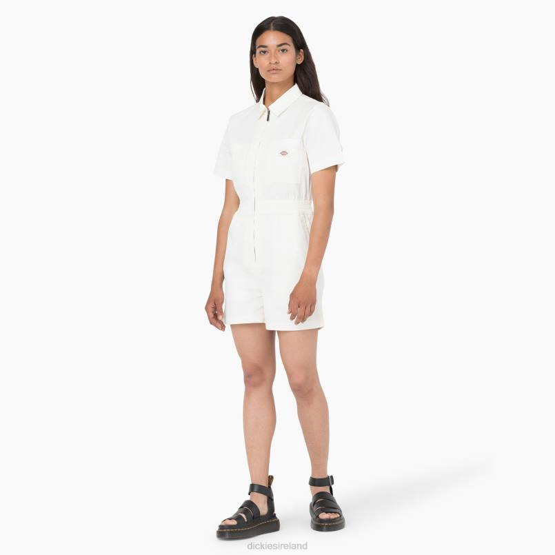 Dickies Women Vale Shortalls Cloud (CL9) N80J1941 Apparel