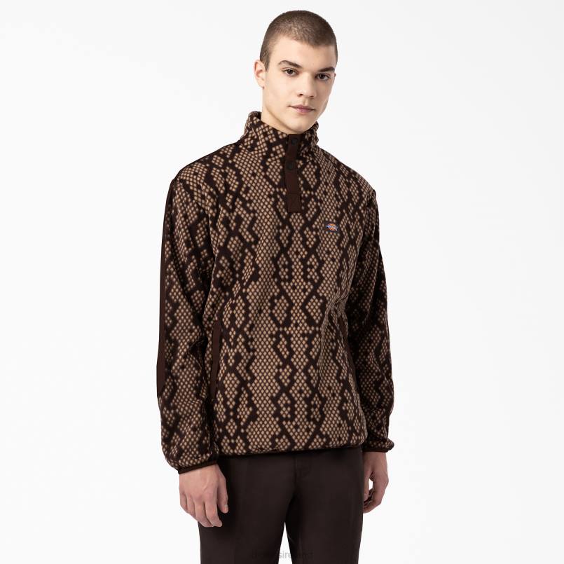 Dickies Men Camden Fleece Pullover Regular N80J1190 Apparel