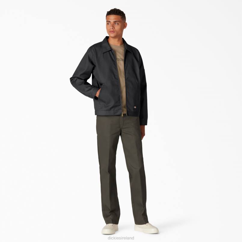 Dickies Men Unlined Eisenhower Jacket Black (BK) N80J958 Apparel