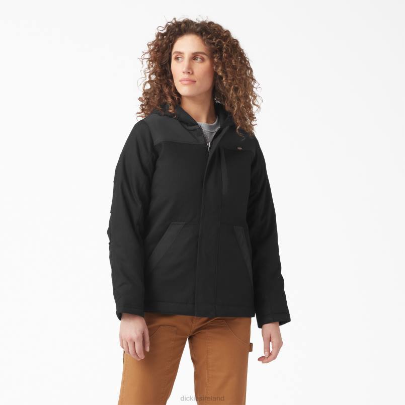 Dickies Women DuraTech Renegade Insulated Jacket Black (BKX) N80J2372 Apparel