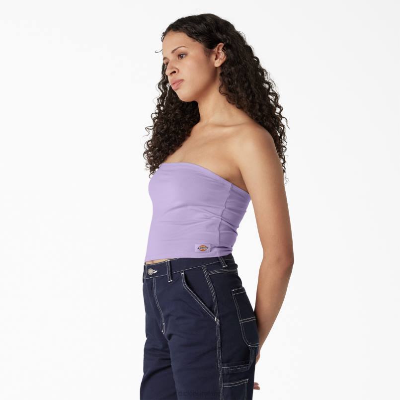 Dickies Women Knit Tube Top Purple Rose (UR2) N80J2170 Apparel