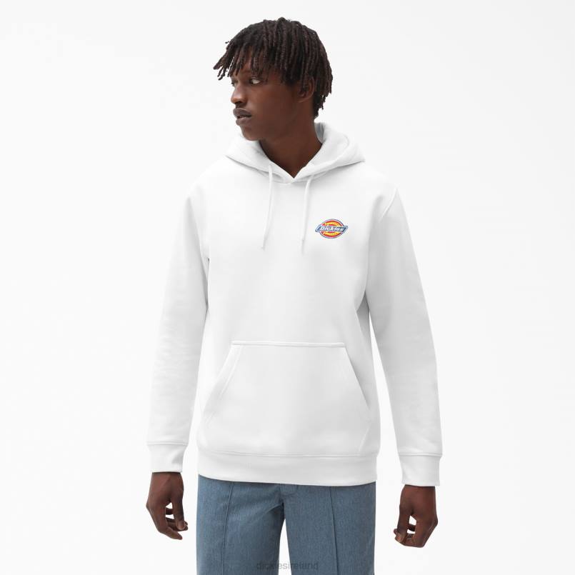Dickies Men Fleece Embroidered Chest Logo Hoodie Regular N80J1212 Apparel