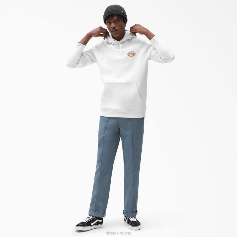 Dickies Men Fleece Embroidered Chest Logo Hoodie Regular N80J1212 Apparel