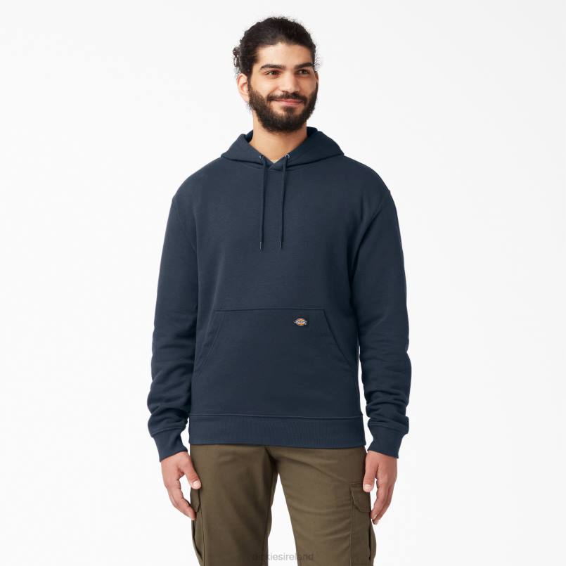 Dickies Men Midweight Fleece Hoodie Dark Navy (DN) N80J983 Apparel