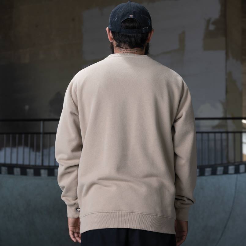 Dickies Men Ronnie Sandoval Relaxed Fit Sweatshirt Desert Sand (DS) N80J1128 Apparel