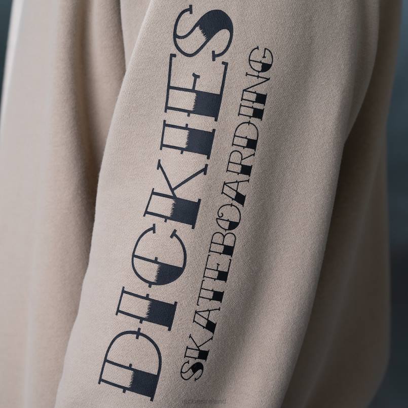 Dickies Men Ronnie Sandoval Relaxed Fit Sweatshirt Desert Sand (DS) N80J1128 Apparel