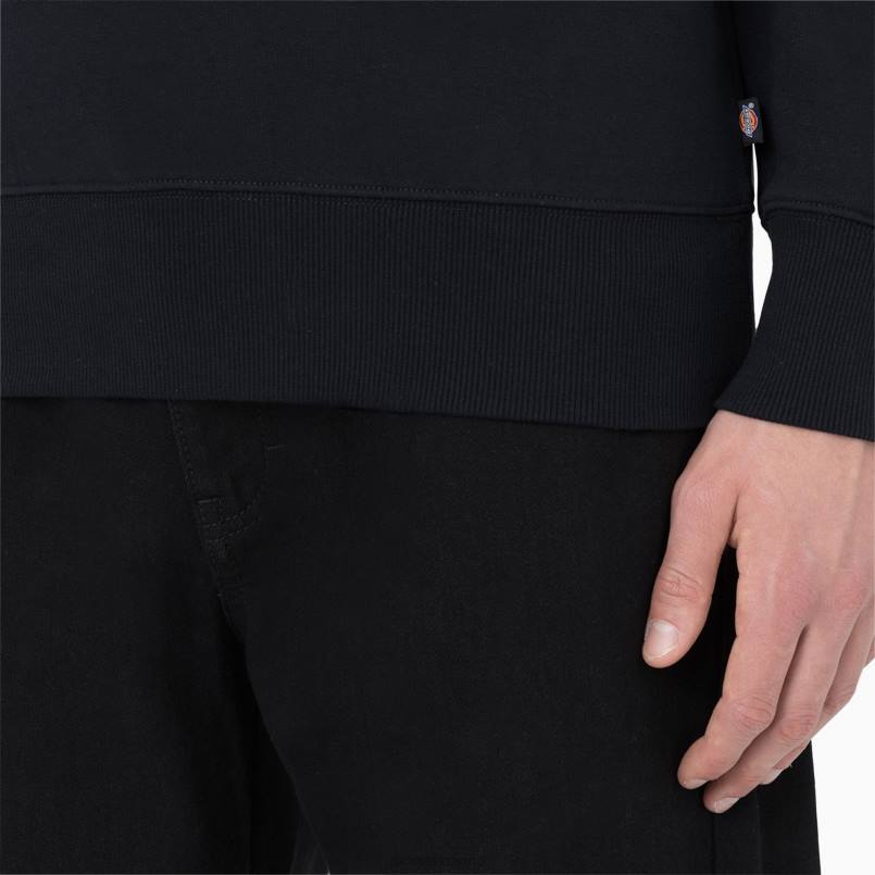 Dickies Men Summerdale Sweatshirt Black (KBK) N80J975 Apparel