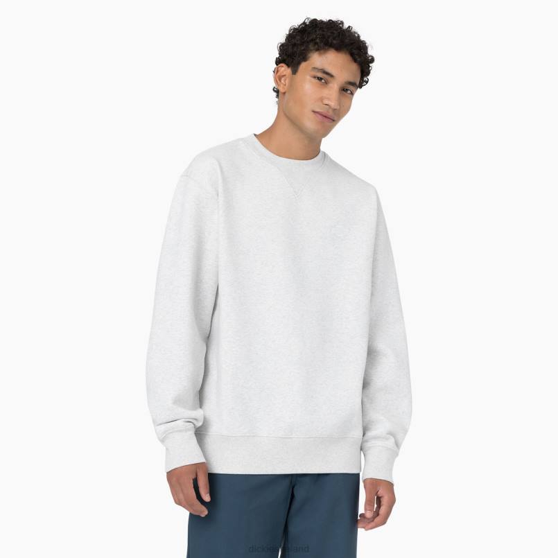 Dickies Men Summerdale Sweatshirt Heather Gray (HG) N80J974 Apparel