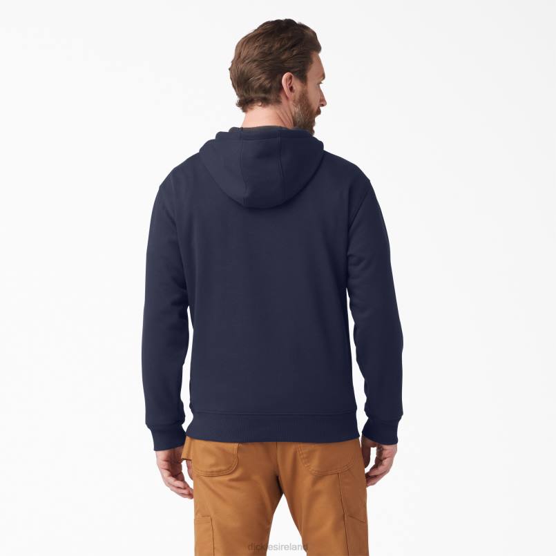 Dickies Men Water Repellent Logo Sleeve Hoodie Ink Navy (IK) N80J1039 Apparel